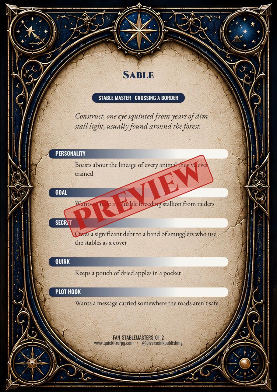 Preview page