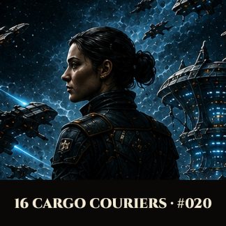 Quickfire — 16 Sci-Fi Cargo Couriers (NPC Pack #020)