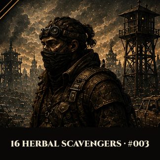 Quickfire — 16 Post-Apocalypse Herbal Scavengers (NPC Pack #003)