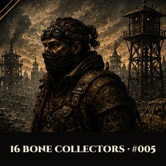 Quickfire — 16 Post-Apocalypse Bone Collectors (NPC Pack #005)