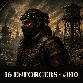 Quickfire — 16 Post-Apocalypse Enforcers (NPC Pack #010)